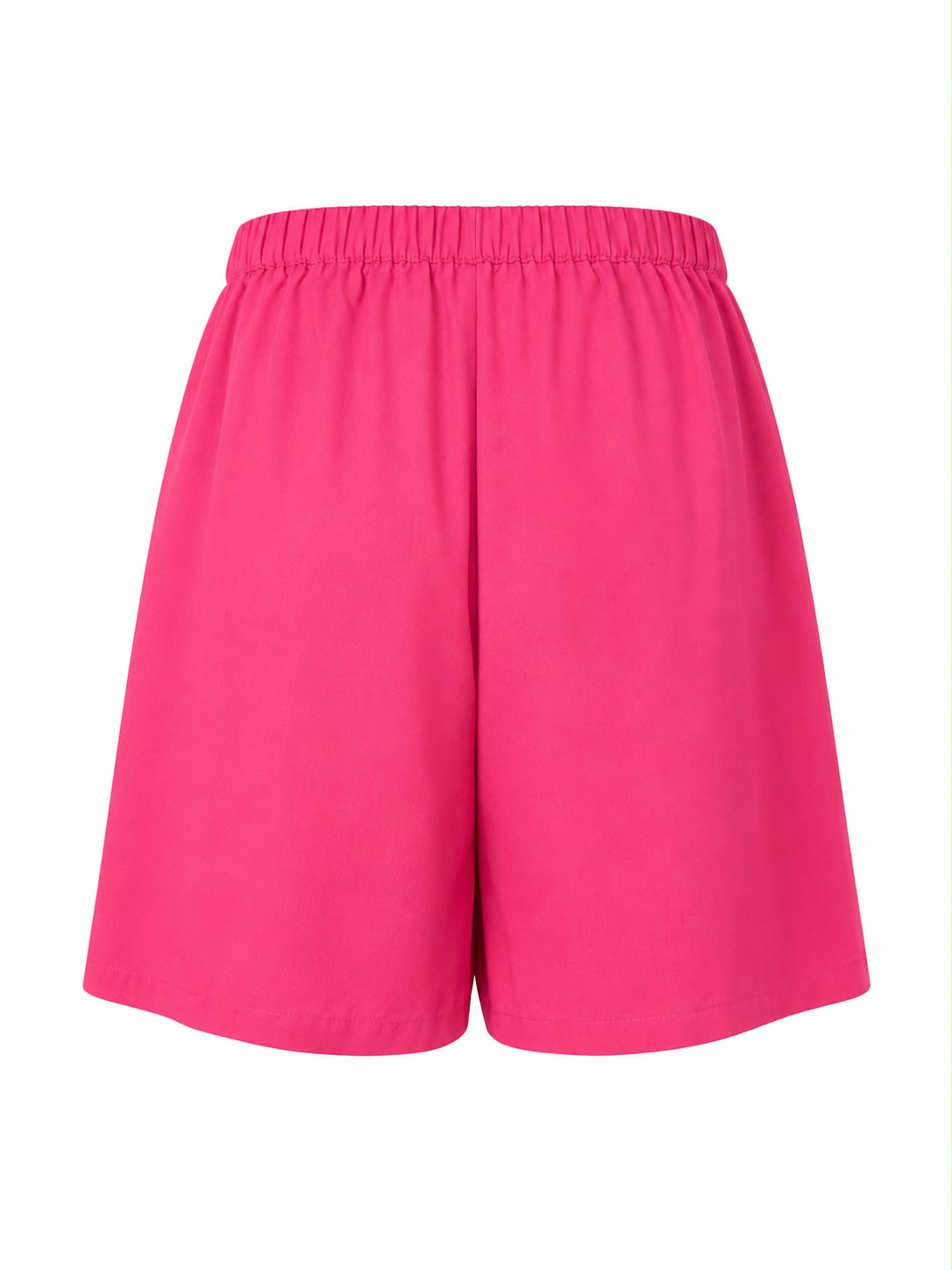 Shorts basic in cotone - FUCSIA