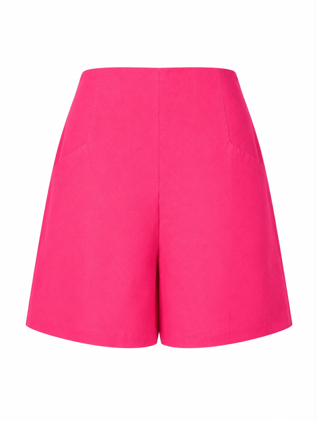 Shorts basic in cotone - FUCSIA