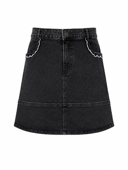 Gonna Jeans - NERO